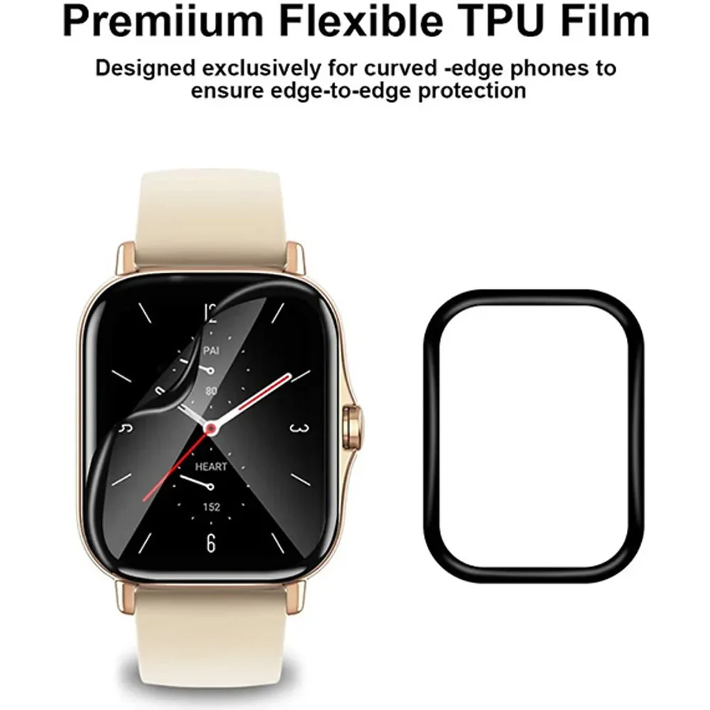 3D Curved Composite Film For Huami Amazfit GTS 2 Watch Screen Protector Film For Huami Amazfit GTS/GTS 2E