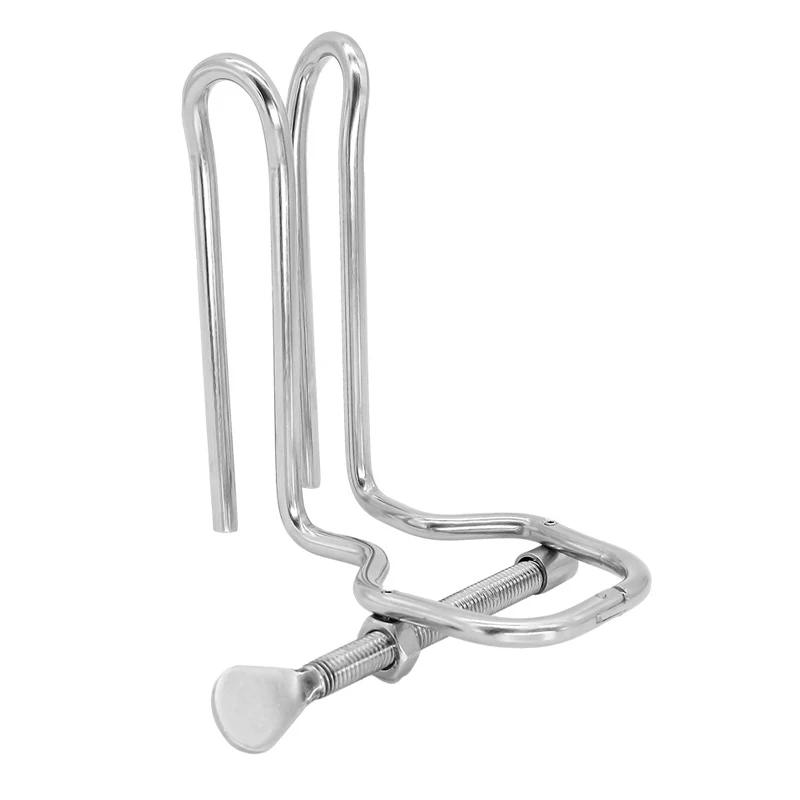 Adjustable Metal Anal Expander Vaginal Speculum BDSM Slave Anus Pussy Dilator Stainless Steel Butt Enema Tools Sex Toys Products