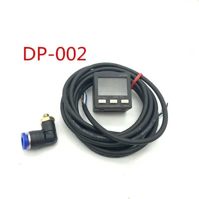 DP-002 New Original Genuine Digital High Pressure Vacuum Type Sensor NPN for Gas 0 to 145 PSI (0.000 to +1.000 MPa)