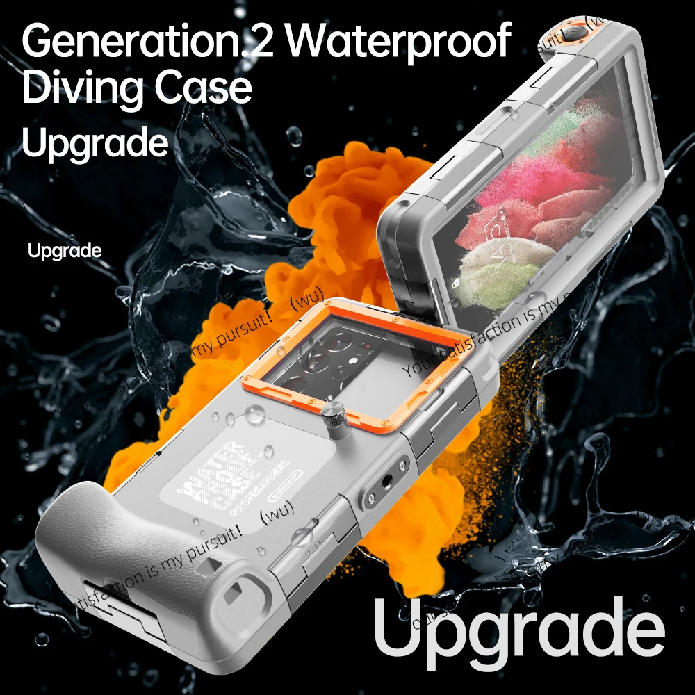 

Профессиональный чехол для телефона для дайвинга для iPhone 15, 14, 13, 12 Pro Max, водонепроницаемые чехлы для подводной съемки, чехол для Samsung S22 S23 Huawei