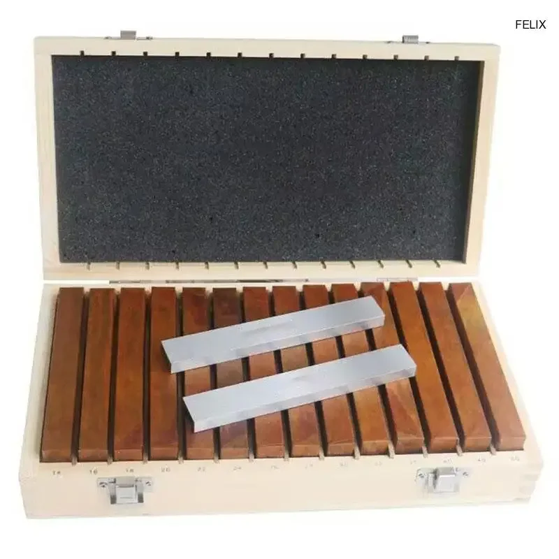 

28 Pieces Parallel Horn Pad Table Vise Parallel Plate Equal Height Angle Milling Machine Flat Vise Pad
