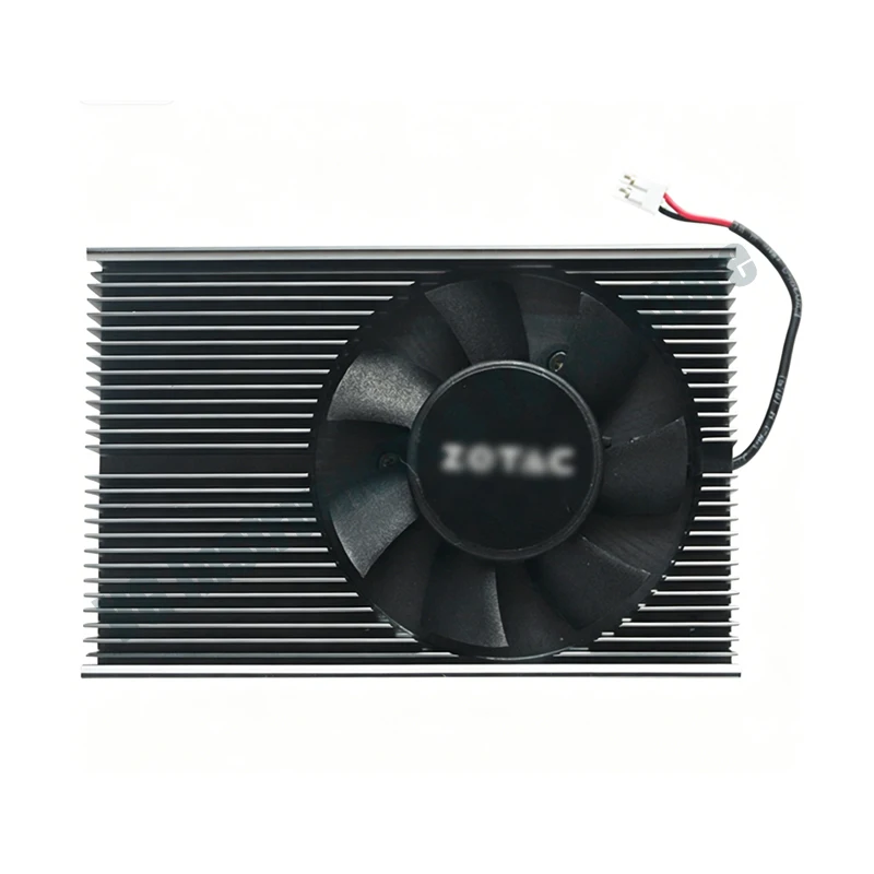 Full GPU Heatsink with Fan for ZOTAC GT710 Battle & GT730 Thunder, 43mm Mount Hole Spacing