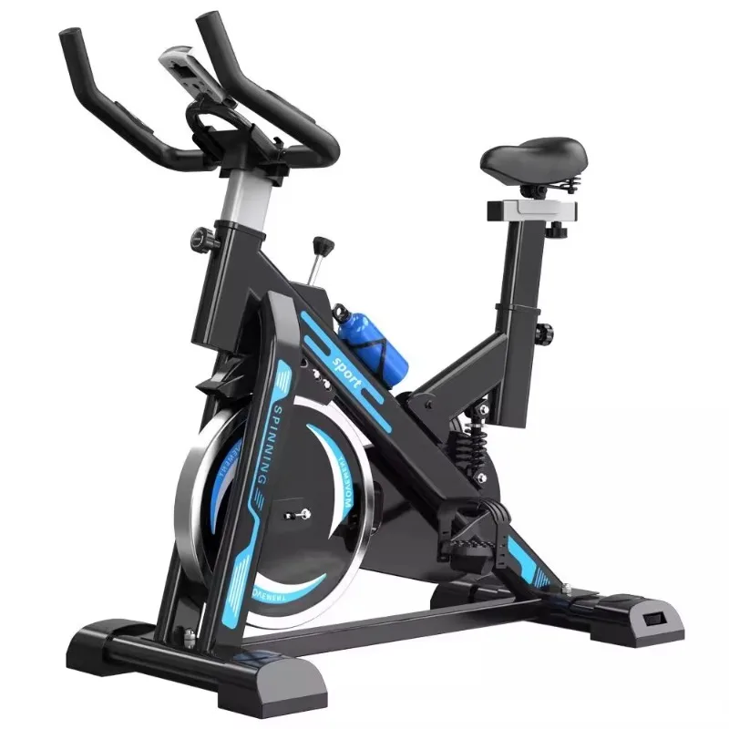

Belt Drive Magnetic Resistance Spinning Bike - Universal Unisex Indoor Bicycle, Available in Red or Blue