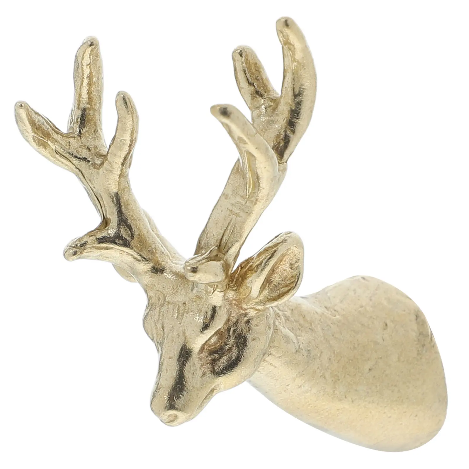 Deer Head Cabinet Knobs Drawer Handles Decorative Rustic Pulls for Dresser Kitchen Cupboard Wardrobe Furniture Hardware