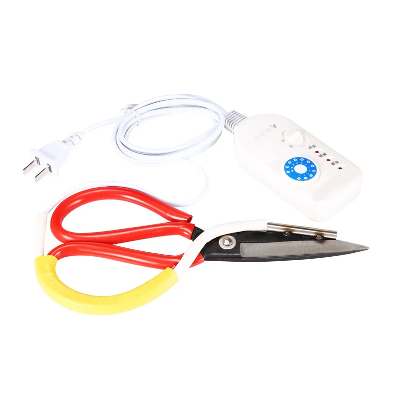 C-160 Electric Heating Scissors Trademark Ribbon Scissors Adjustable Hot Knife For Tailor Cloth Cutting Tools