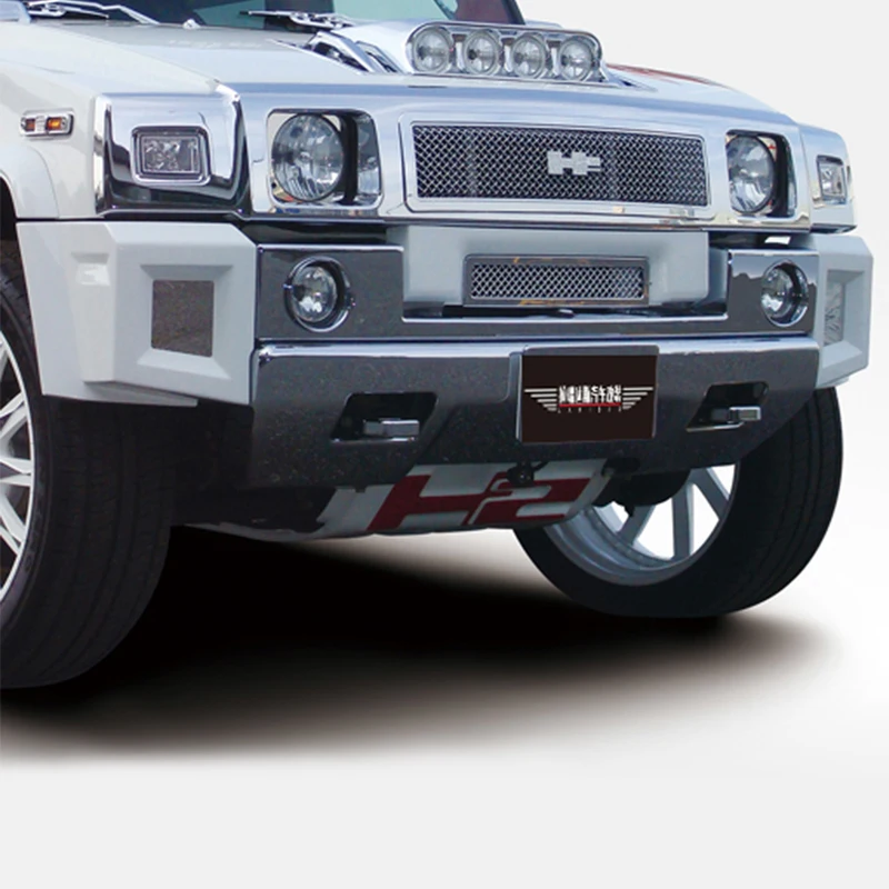 Wide Body Fender For Hummer H2 2003-2008 FRP Material Front Rear Bumper Cover Car Exterior  Accessories Body Kit