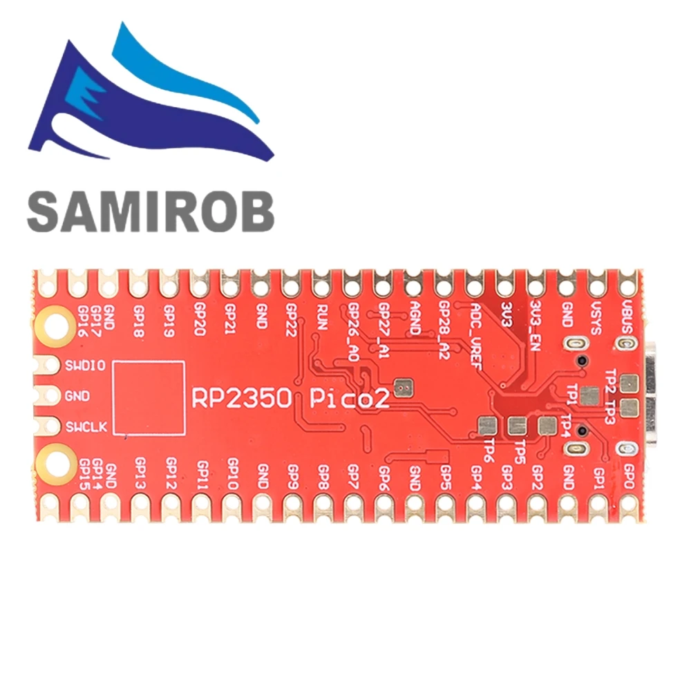 SAMIORB Raspberry Pi Pico2 Scheda di sviluppo RP2350 Microcontrollore da 4 MB RaspberryPi Pico2 RP2040Typec