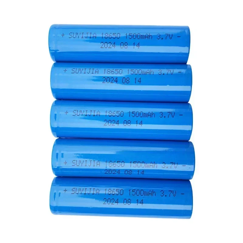 2024 Doublepow high quality 18650 battery 3.7V 1500mah lithium ion battery rechargeable battery for flashlight Заряд батареи