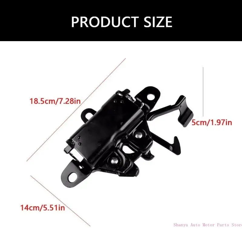 

Hood Latches Lock Catches 88972905 14584423 GM1234117 GM1234117C for 2003-2008 Replacement Hood Lock Auto Accessories R6FB