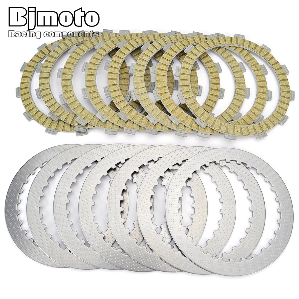 

22321-MG8-000 Clutch Friction Disc Plates Kit For Honda NR750N 1992 RVF750 RC45 1994 1995 1996 1997 1998 22201-MT7-000