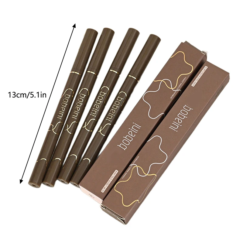 4 Colors Waterproof Liquid Eyeliner Easy To Color Sweat-proof Eyeliner Pen 0.05mm Ultra Thin Head Eye Makeup Cosmetics Beauty