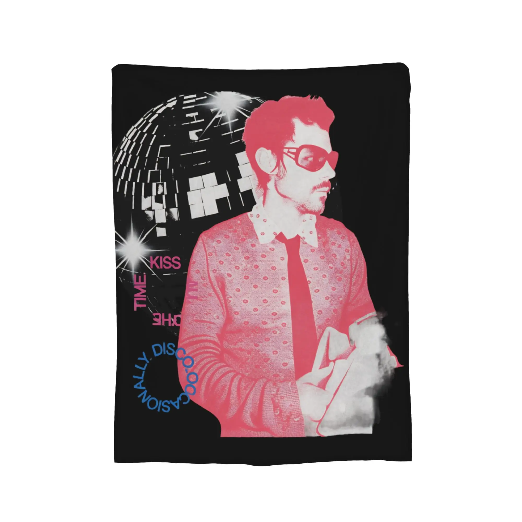 Harryed Stylesed Kiss All the Time Disco Occasionally Throw Blanket for Couch Soft Cozy Plush Blanket Bedspreads for All Seasons