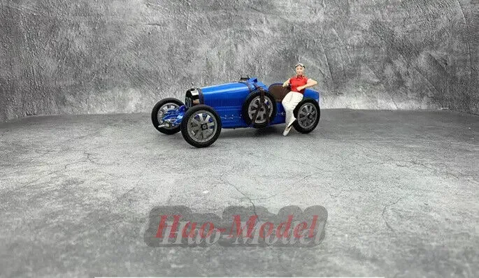 CMC 1/18 For Bugatti T35 Car Model Alloy Display Gift Kids Toys Boys Birthday Gifts Simulation Hobby Display Collection Blue