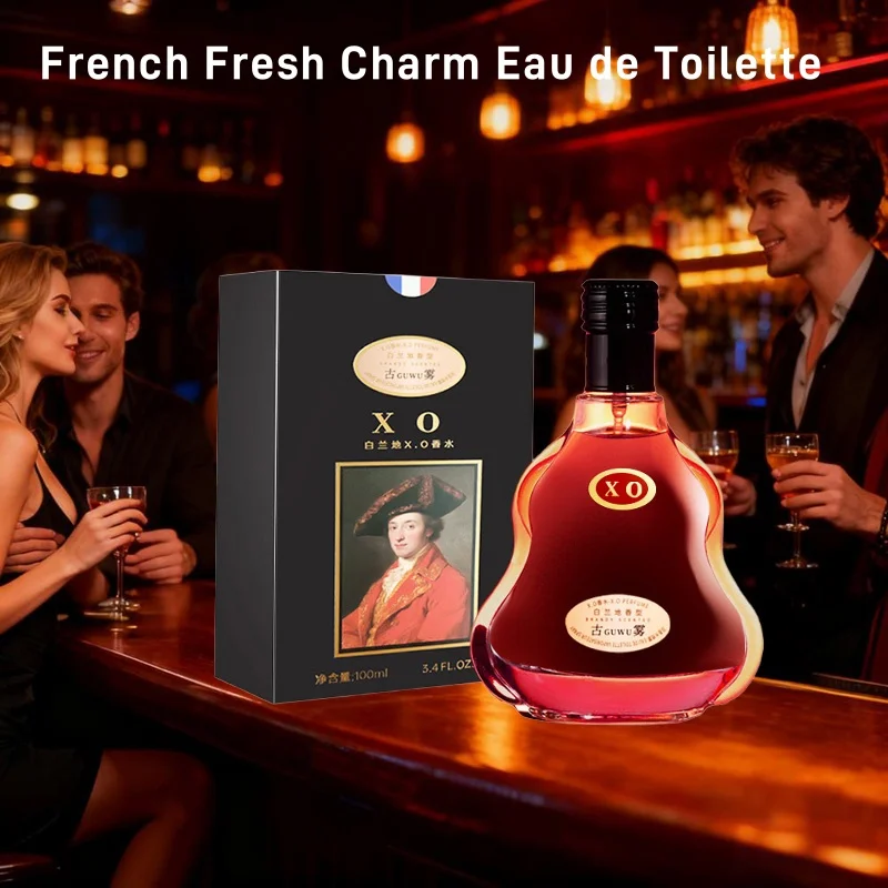 عطر براندي فرنسي للجنسين يدوم طويلاً من خشب الصندل، عطر خفيف منعش، عطر مغر، جذب الجنس الآخر