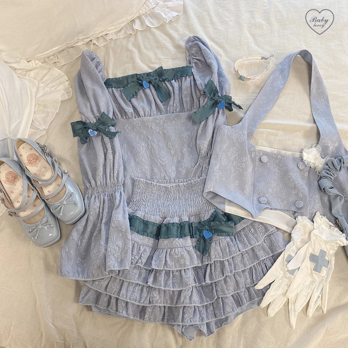 Gaono Lolita Cake Mini Rokken Vrouwen Japanse A-lijn Hoge Taille Plooirok Girly Kawaii Liefde Y2k Gelaagde Rokken Fee Outfit