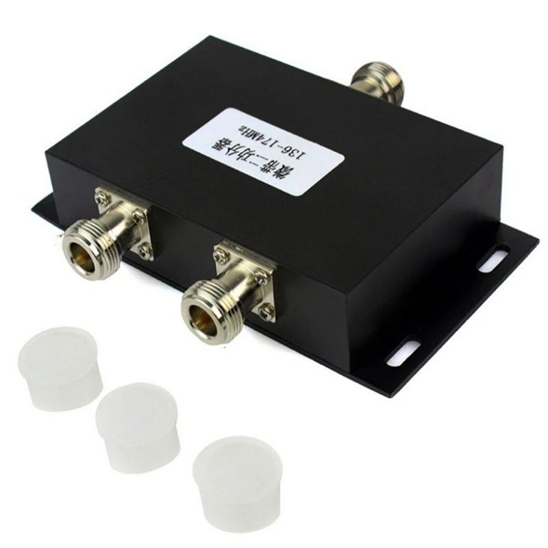 

Best MA-Splitter VHF Splitter Two Way VHF Antenna Power Splitter 136-174MHz Power Divider Splitter UFL Female Conectores A