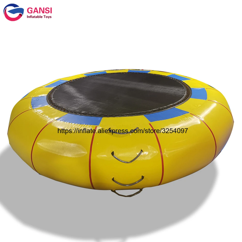 Outdoor Customized Water Sea Inflatable Trampoline Water Park Leisure Sofa Inflatable Floating Trampoline