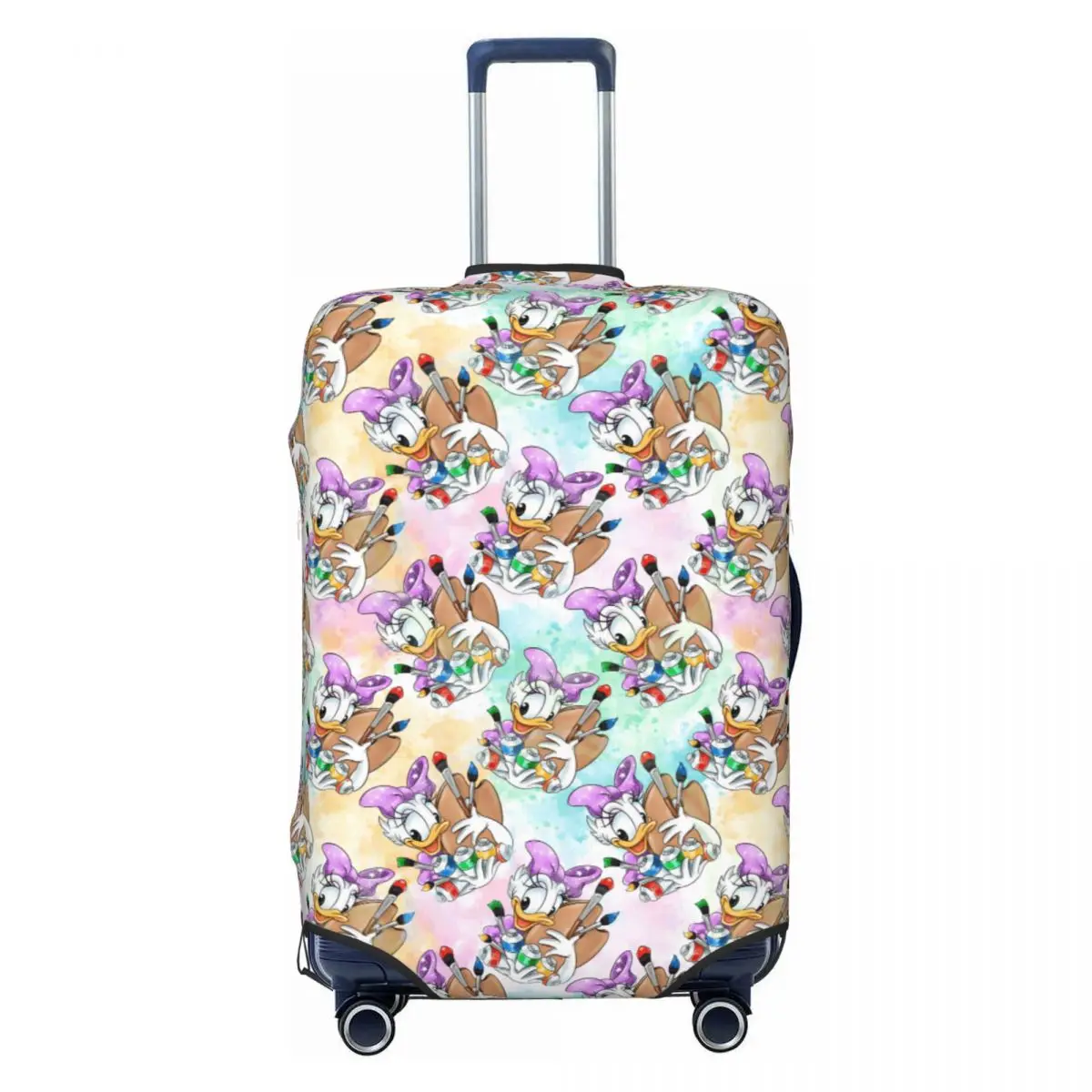 

Custom D-Donalds Duck Hot Anime Luggage Cover Elastic Travel Suitcase Protective Covers Fits 18-32 Inch