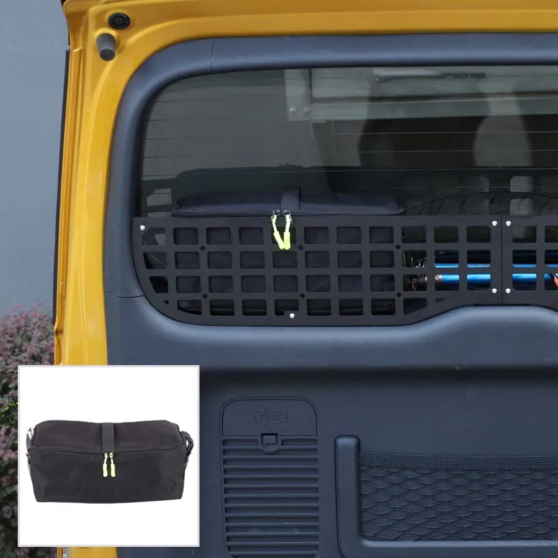 For Haval H9  24 -25 Tailgate Storage Frame bag Car Modified Car Tailgate Window Sill Fence Expansion Rack Car Interior