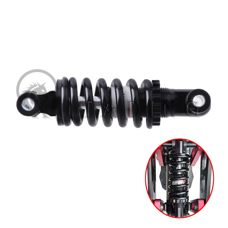 125MM Suspension Shock Absorber Adjustable Spring Damper For Electric Scooter Folding Bike Bicycle Accessories