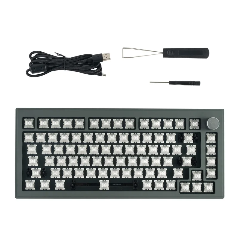 Drunkdeer A75 Pro لوحة مفاتيح ميكانيكية سلكية للألعاب مفتاح مغناطيسي 75% 82 مفتاح Pbt Keycap قابل للتبديل السريع ملحقات ألعاب Rgb هدية #4