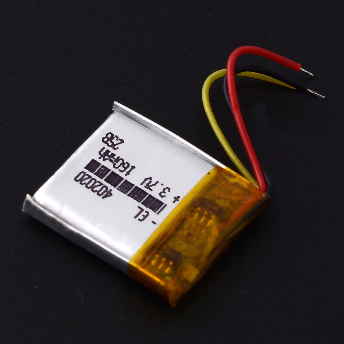 3.7V 302020 402020 502020 602020 702020 802020 902020 102020 150mAh 3Lines 2Pcs Li-Polymer Li-ion Lipo Rechargeable Battery