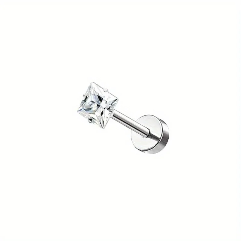 Women's Stainless Steel Stud Earrings by Drperfect