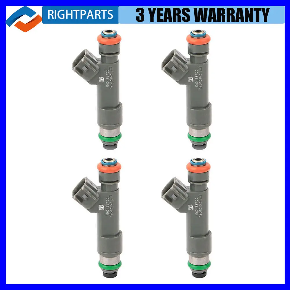 

4- Fuel Injectors For Chevrolet HHR 2.2L 2.4L 2009-2011 Malibu 2.4L 2010-2012 11