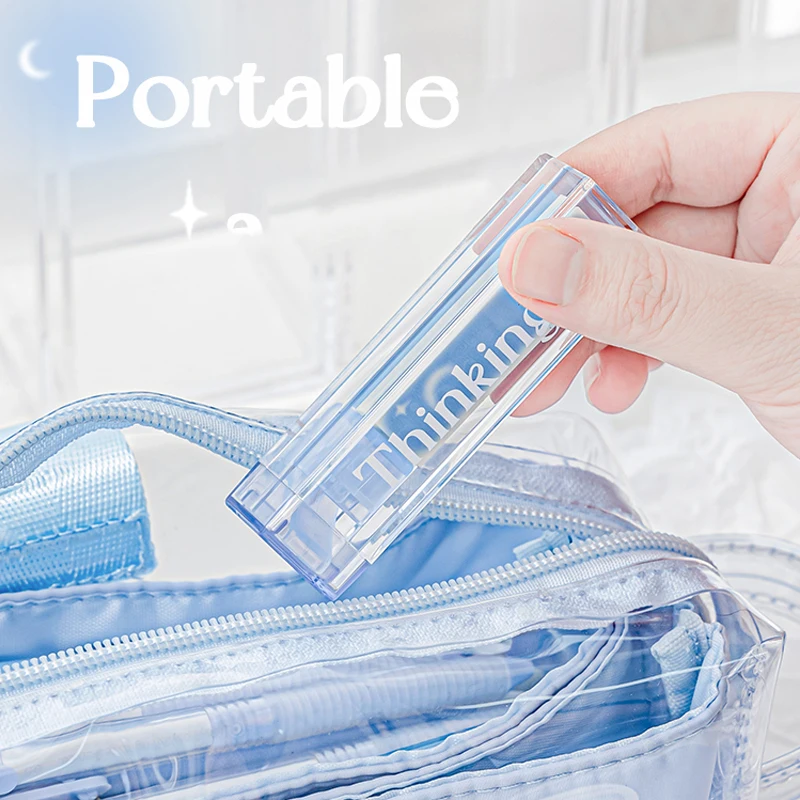 120 Sheets Sticky Notes Flag, Lipstick Shaped Index Tabs, Index Flag, Bright Colors Page Index Stickers, Translucent Page Marker