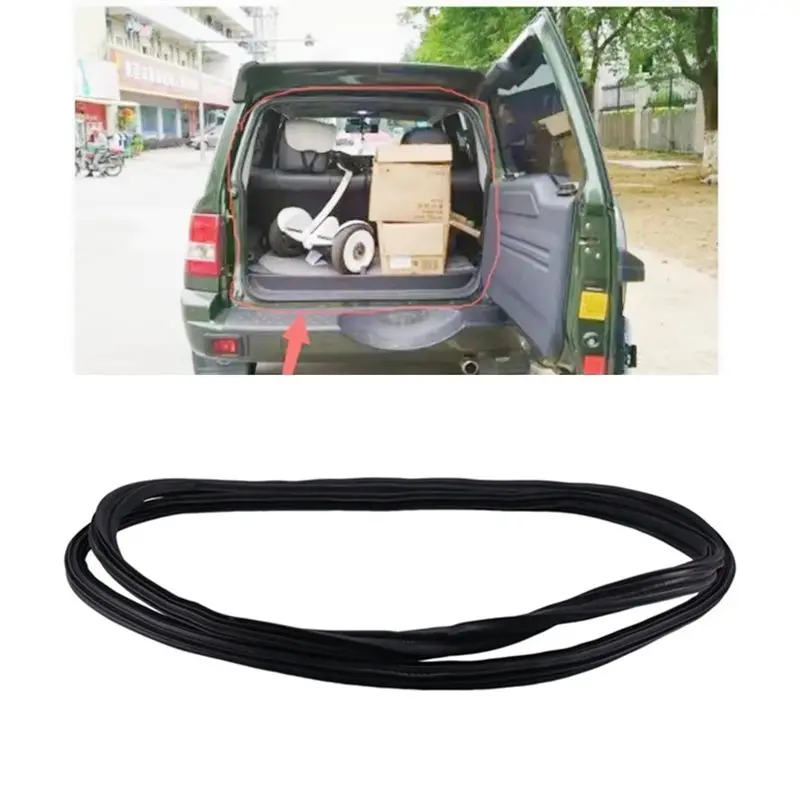 A48P-Tailgate Doorpost Door Rubber Seal MR365118 Replacement Strip For Mitsubishi Pajero Montero IO Shogun Pinin TR4 H76W H77W
