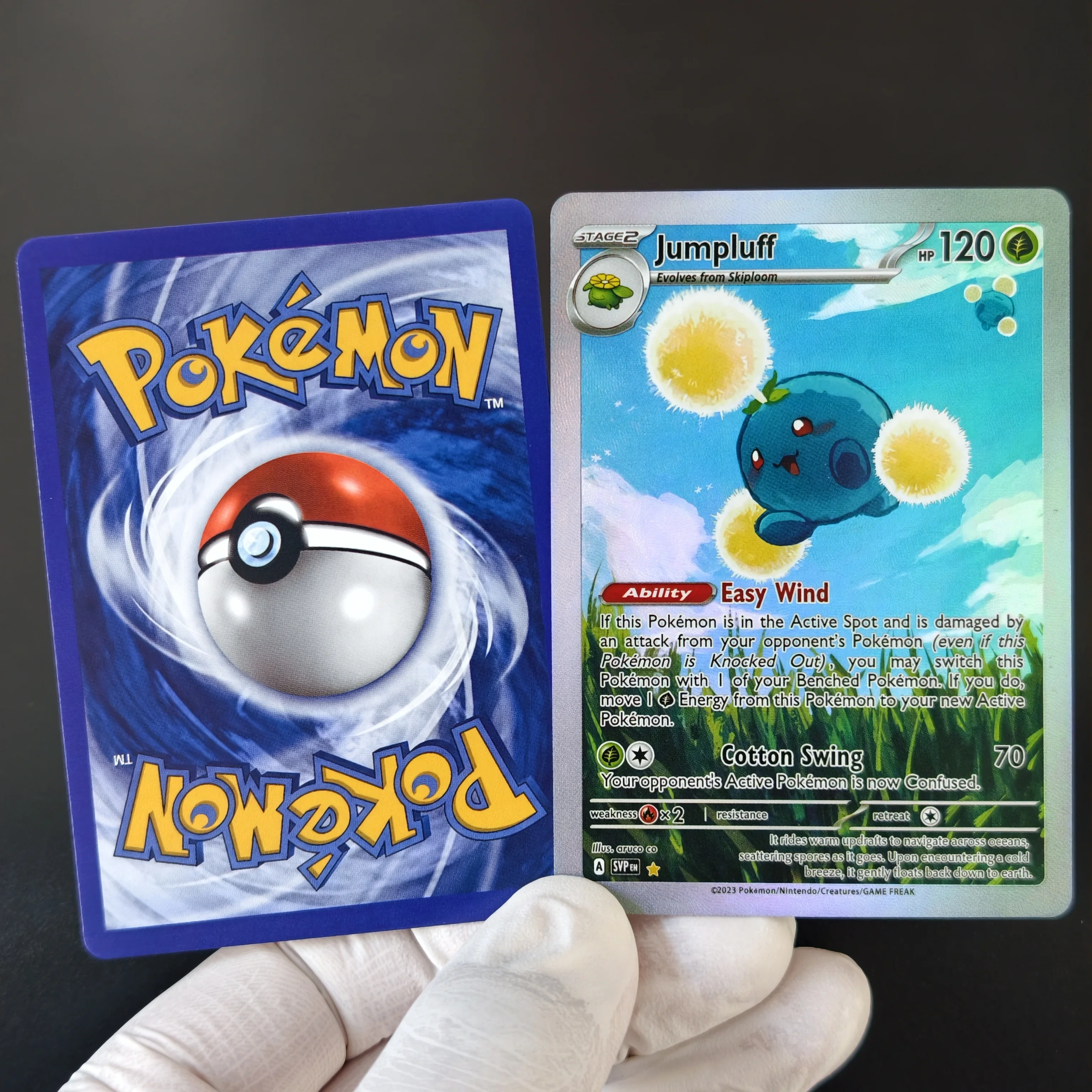 6Pcs DIY TCG Card Kawaii Slowpoke Jigglypuff  Koraidon Nature Landscape Full Set PKM Anime Game Collectible Card