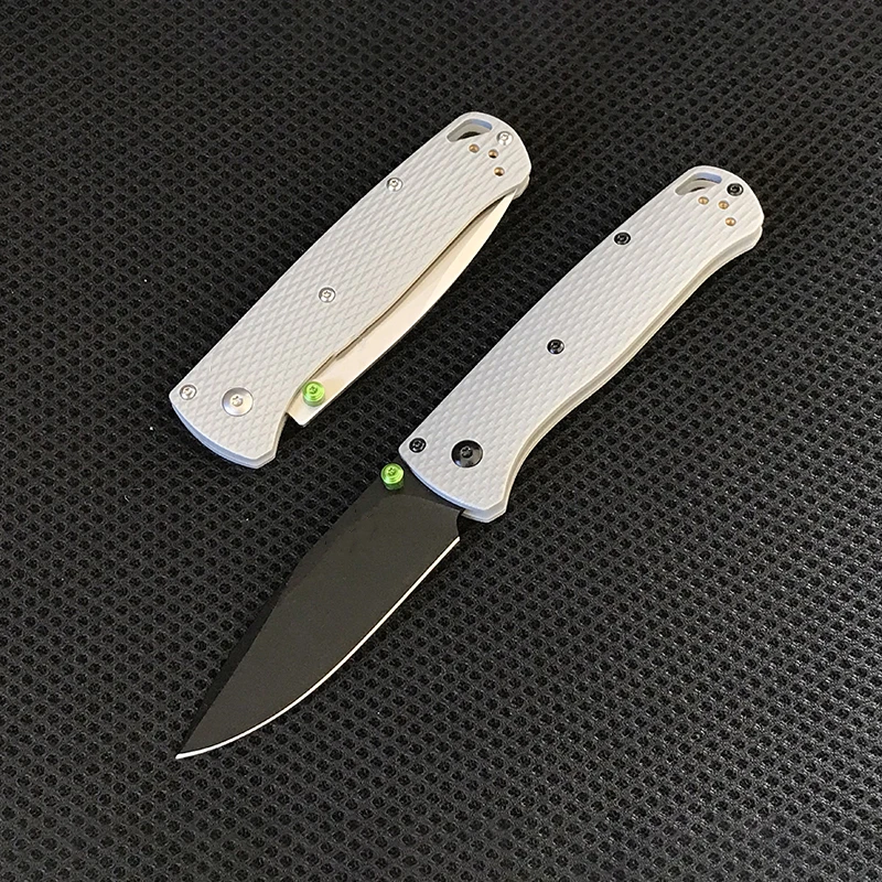 Cắm Trại BM 535 Bugout Gấp G10 Tay Cầm Ngoài Trời An Toàn Quốc Phòng Di Động Saber Bỏ Túi Cứu Sinh Công Cụ EDC