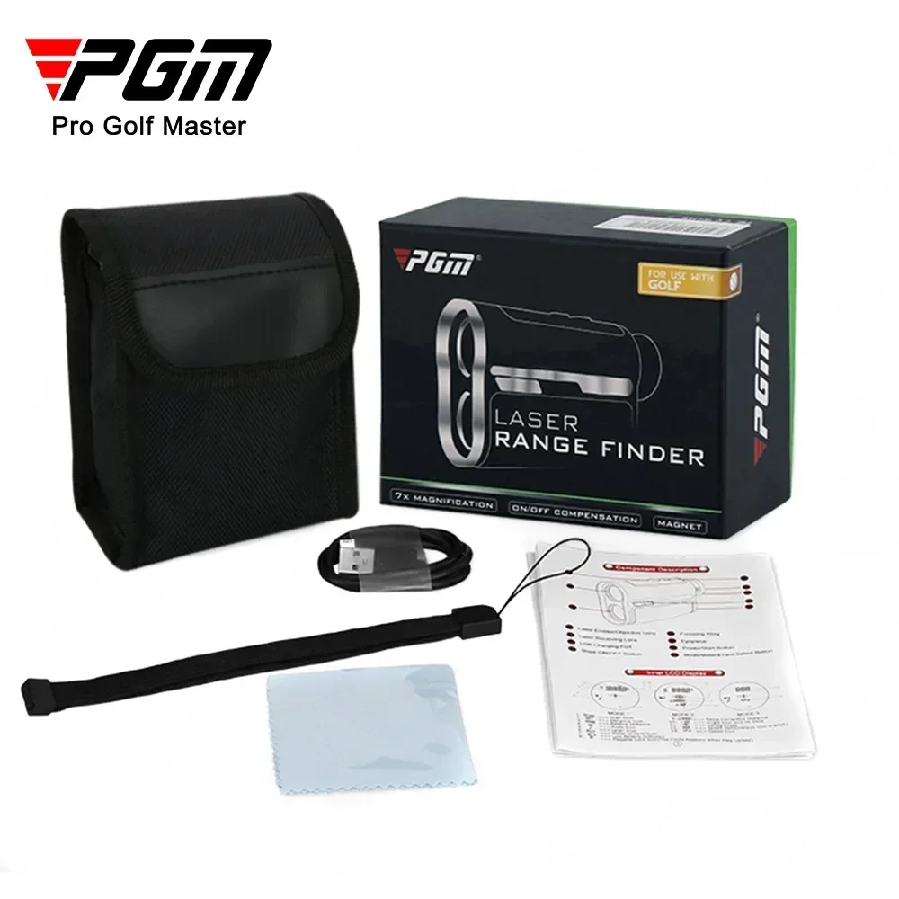 PGM golf rangefinder code measurement, slope compensation, flagpole locking, 1300 code 600 yards