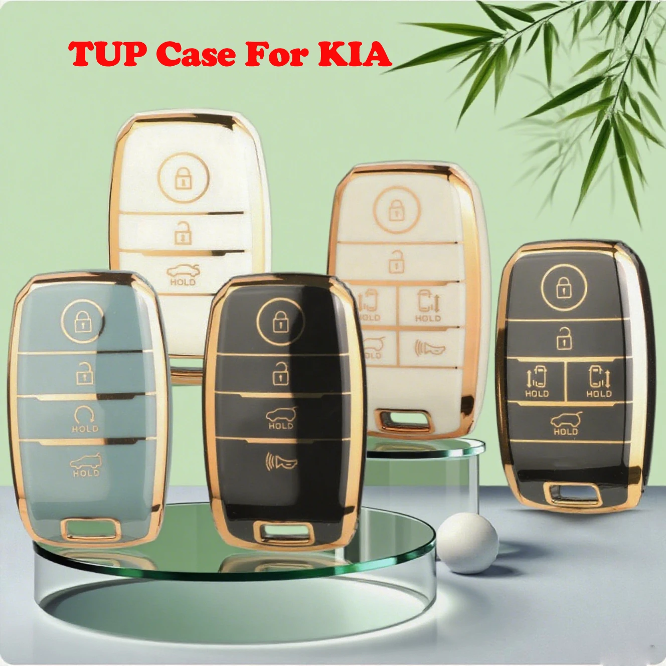 

Jingyuqin Мягкий автомобильный брелок из ТПУ для Kia Sedona Grand Carnival Snugly Sorento Doule Carnival Sportage Cerato K3 K4 K5 Optima