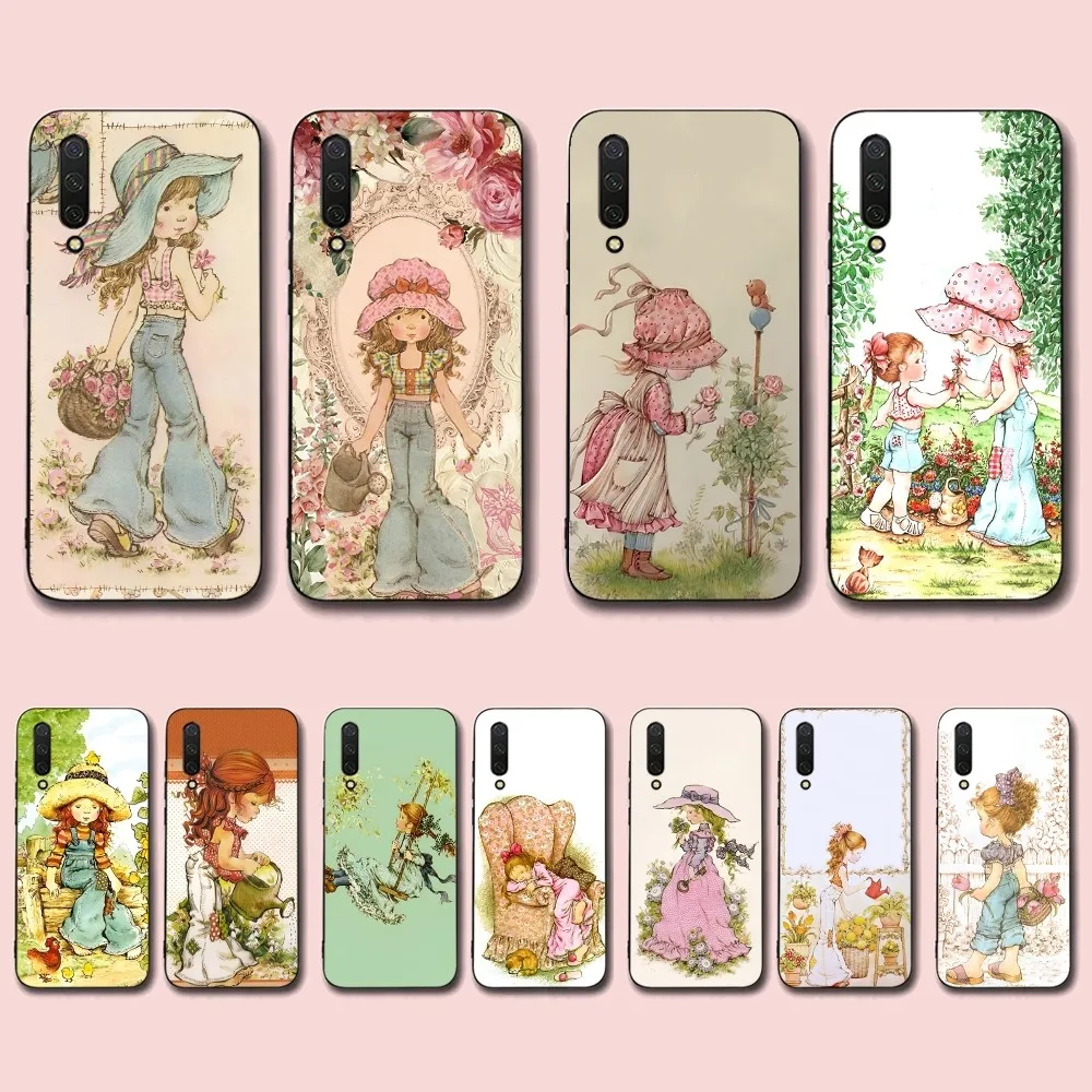 S-Sarah K-Kay Girls Cute Phone Case For Xiaomi Mi 5X 8 9 10 11 12 Lite Pro 10T PocoX3pro PocoM3 Note 10 Pro Lite