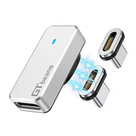 140W Magnetic Adapter 24Pins USB C PD4.0 Fast Charge Cable Converter for iPhone 15 Ipad Pro Macbook Adapter Connector Steam Deck