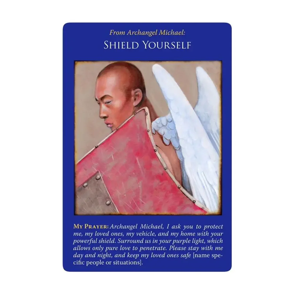 Archangel Michael Oracle Deck — 44 Cards of Light and Protection 3