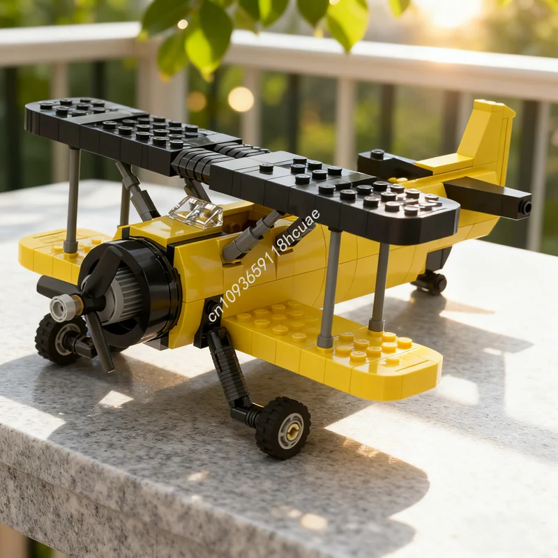 

259pcs MOC Mission Impossible Final Reckoning Plane Model Building Toy Blocks Idea Christmas Gifts Education Brick Kids Birthday