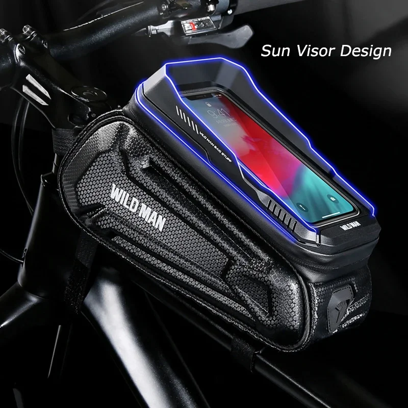 WILD MAN Bicycle Bag Front Frame 7.0\