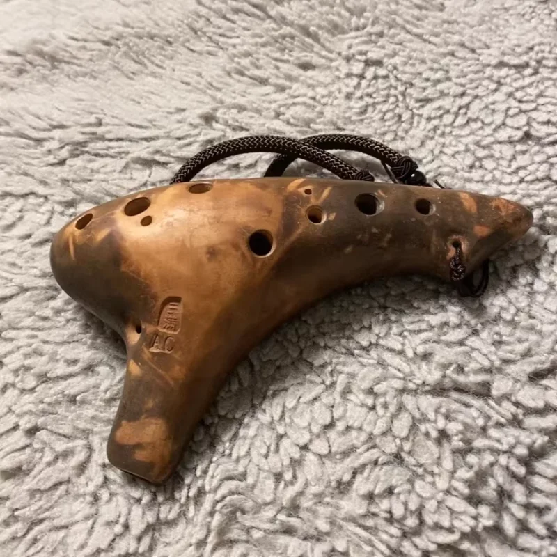 

Twelve-hole Alto C Tone Ocarina Twelve-hole Professional Playing Type Base Professional Ocarina Musical Instrument Accessories