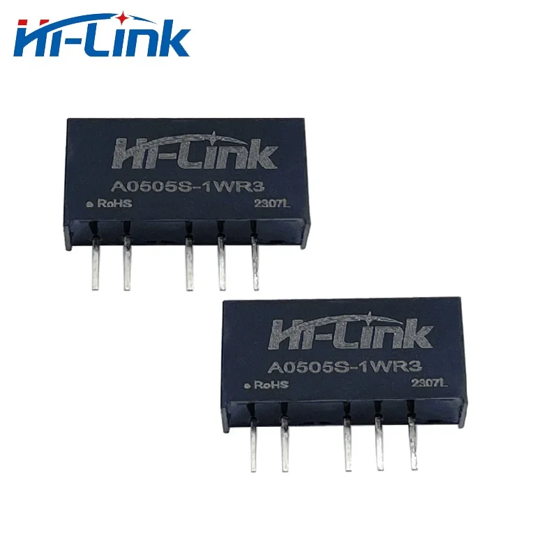 

Free Shipping Hi-Link Mini 50pcs A0505S-1WR3 1W 5V Isolated DC DC Power Supply Module Smart Home 90% Efficiency