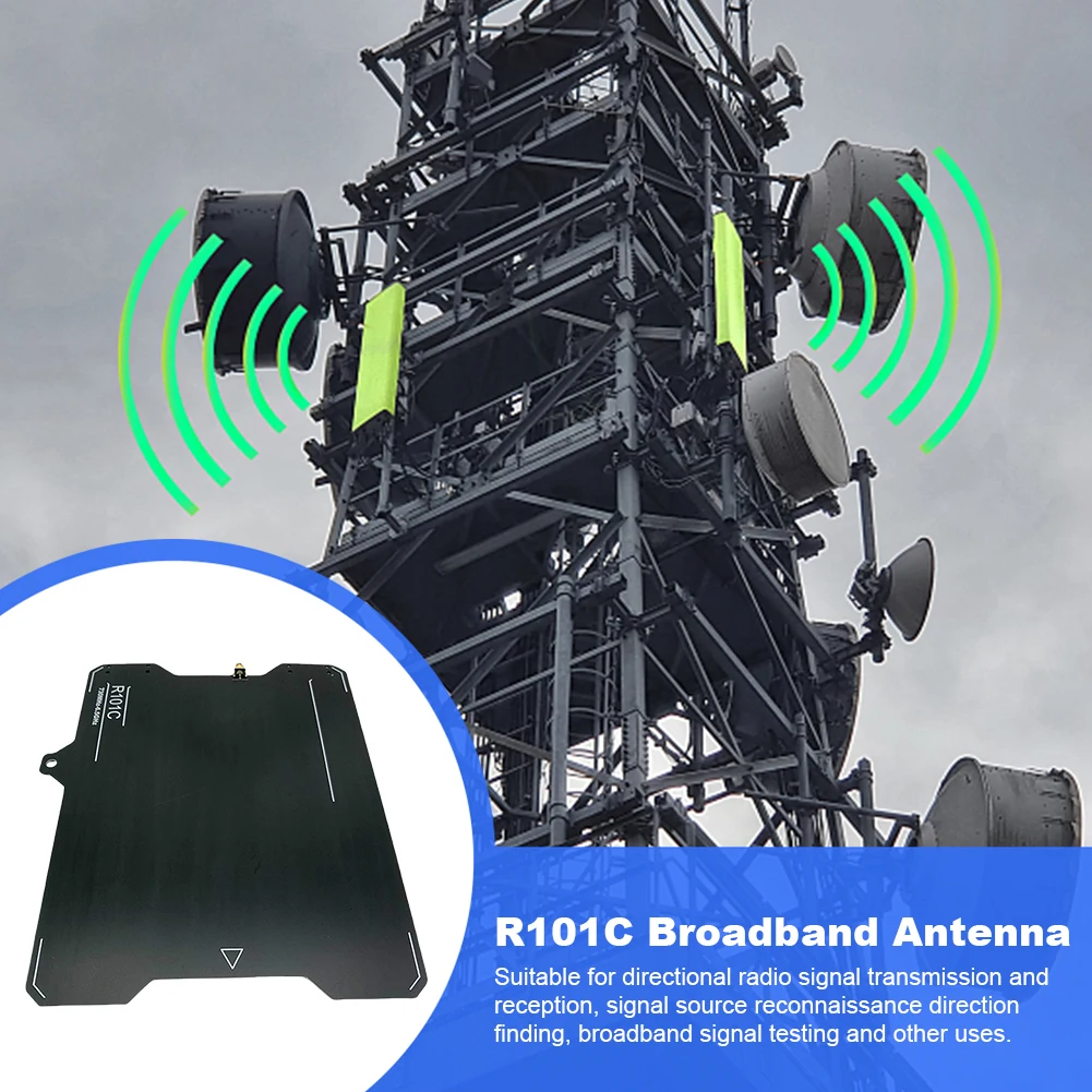 Antenne RGSM C Ad-b UWB directionnelle à large bande, 730MHz-6.5GHz, à gain élevé, pour récepteur de transmission de signal radio