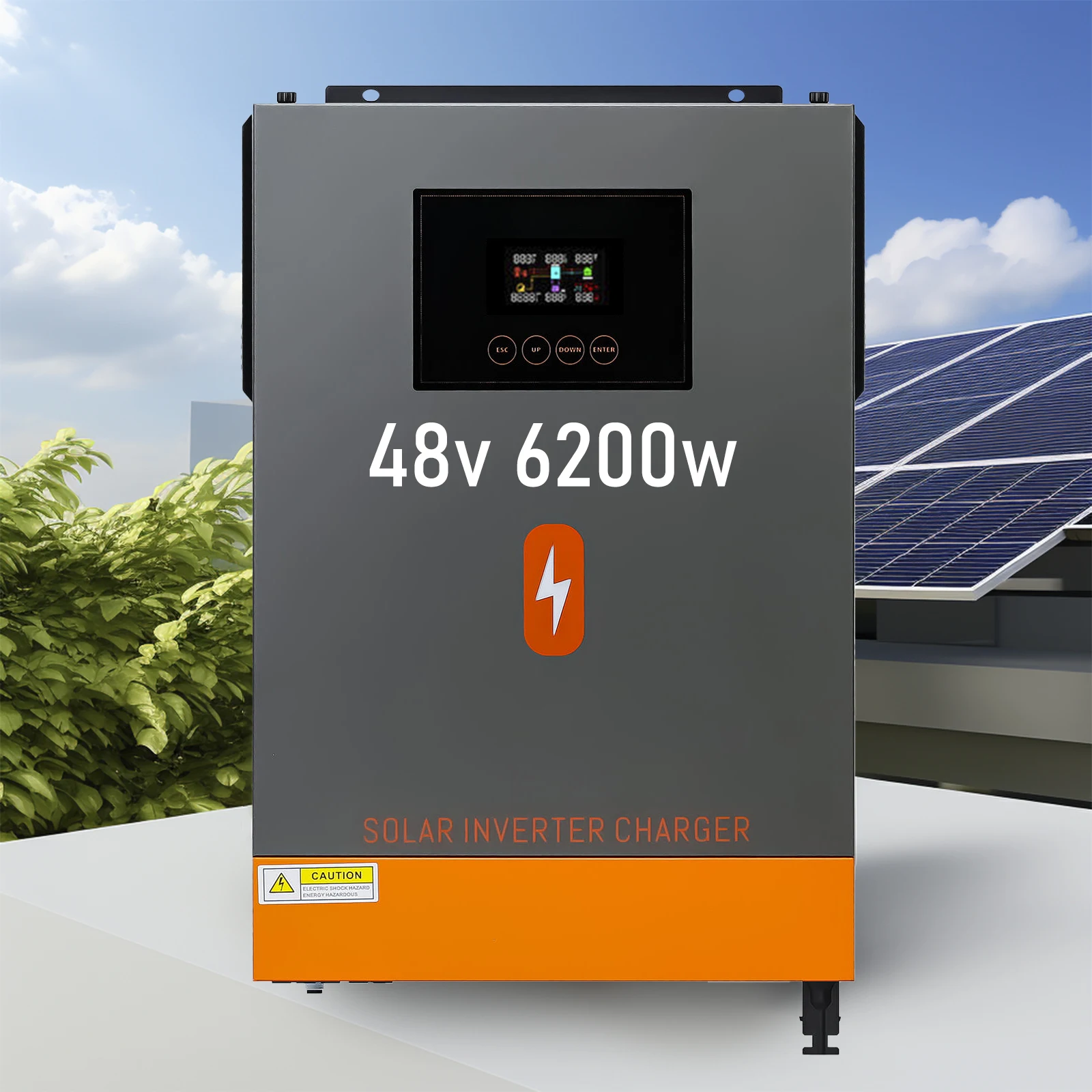 

Solar Panel Inverter 5Kw Offgrid 3Kw Off Grid Mppt 48V Charge Controller 100A Solar Inverter Powmr Hybrid Inverter