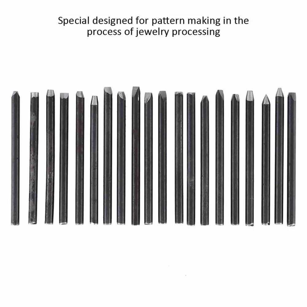 

20pcs、16pcs Professional Black Anvil Chisel Equipment Kit Metal Jewelry Processing Tools Jewelry Punch Stamp Jewelry Making