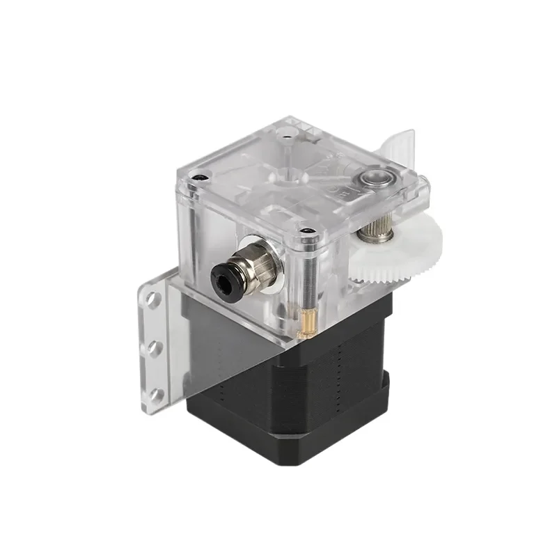 High-Performance Transparent Titan Extruder for 3D Printers Compatible with E3D V6 Universal 1.75mm Filament