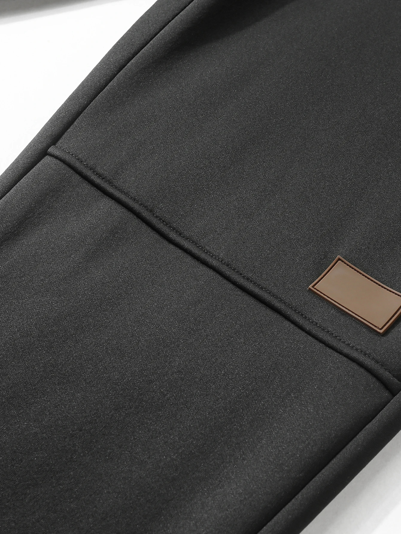 秋冬の男性用パンツ、アウターウェア用のフリースで厚く、カジュアルパンツ、暖かいラムウールのスポーツスウェットパンツ