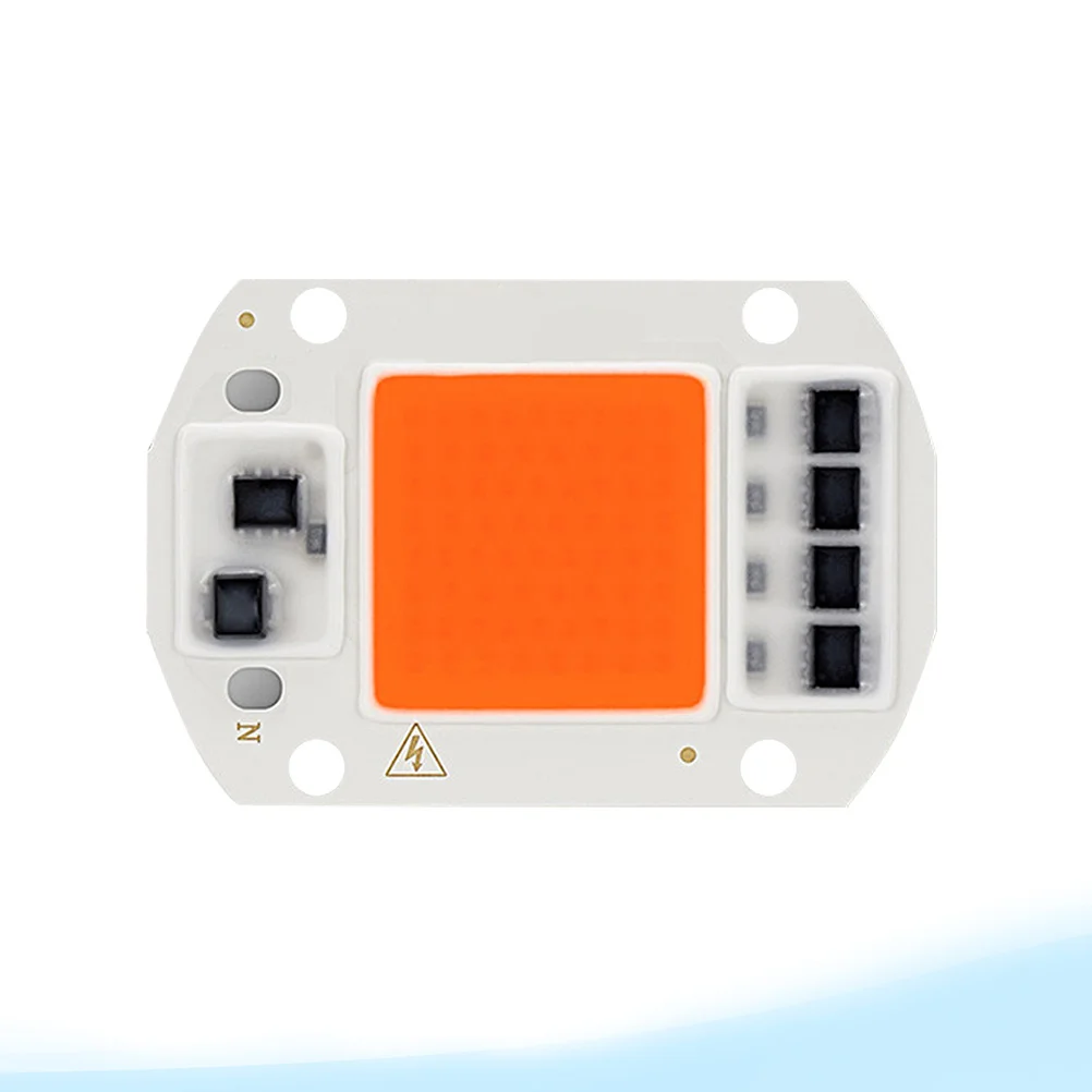 

220 В 50 Вт Cob светодиодный светильник для выращивания растений полного спектра для комнатных гидропонных цветов и овощей Cob светодиодный светильник для выращивания растений