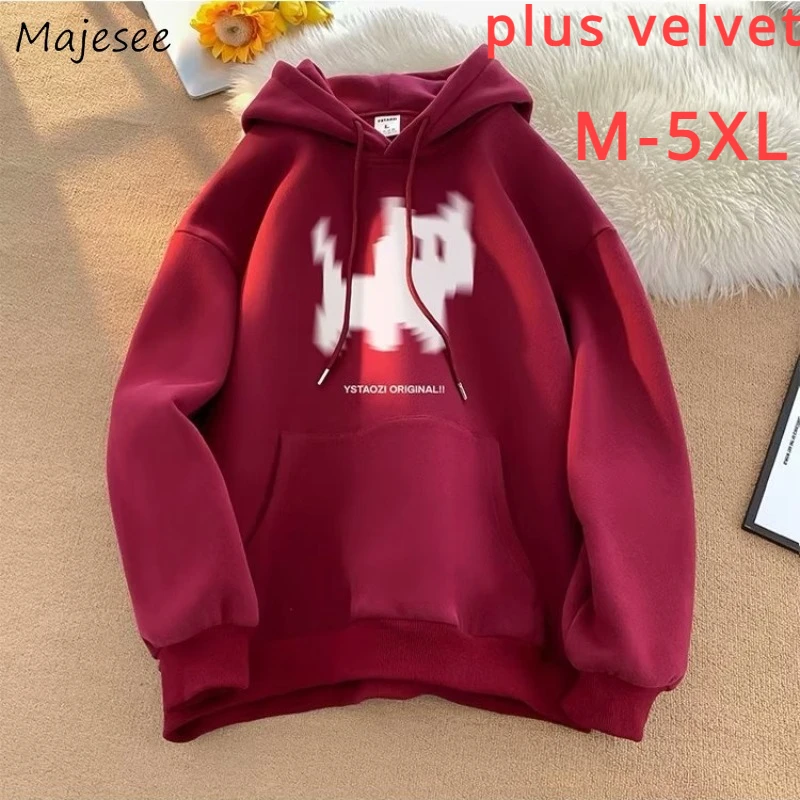 Hooded Hoodies Men Cat Cartoon Fashion Couples Harajuku Y2k Clothes Streetwear Youthful Vitality Loose Vintage Sweatshirt Chic