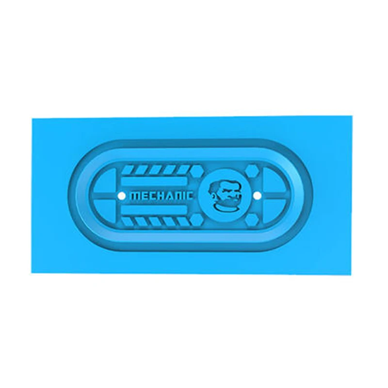 Almofada de silicone mecânica antiderrapante, resistente ao calor, para separador de tela lcd universal de 7 polegadas, ferramenta de reparo de tela curvada para celular