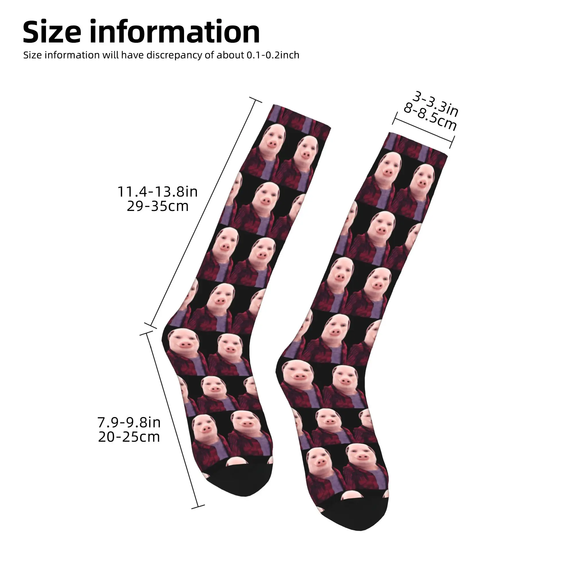 All Seasons Crew Stockings John Pork Is Calling Socks Harajuku Casual Hip Hop Long Socks Accessories for Men Women Gifts